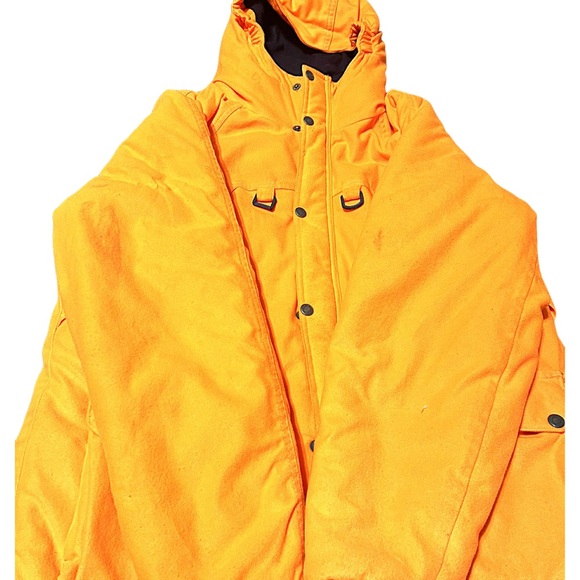 Youth XL Woolrich Blaze Orange Hunting Jacket –Outdoor Guide Collection –Vintage - Picture 5 of 16